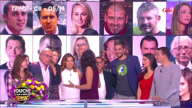 GALA VIDEO - Estelle Denis très émue de dire au revoir à Touche pas à mon Sport