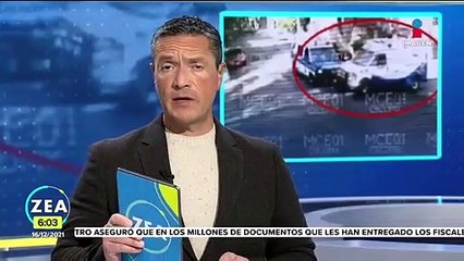 Captan el momento exacto del choque entre ambulancias en la Roma