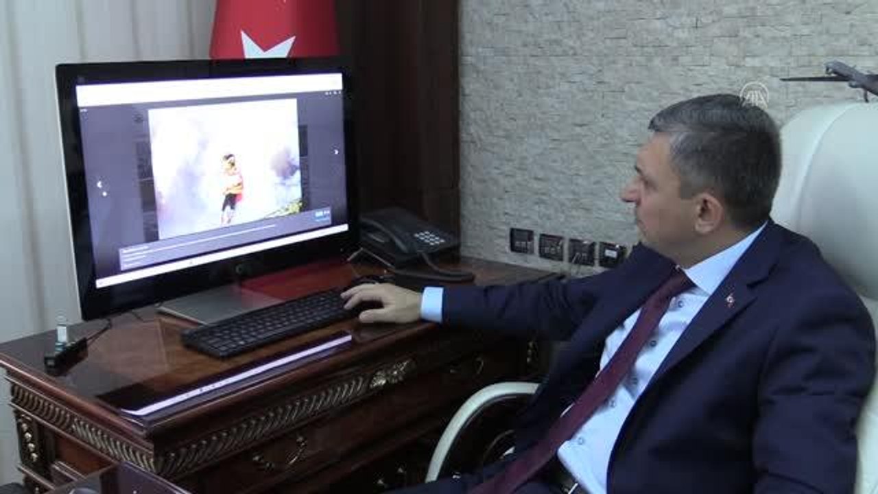 Vali Şahin AA'nın "Yılın Fotoğrafları" oylamasına katıldı