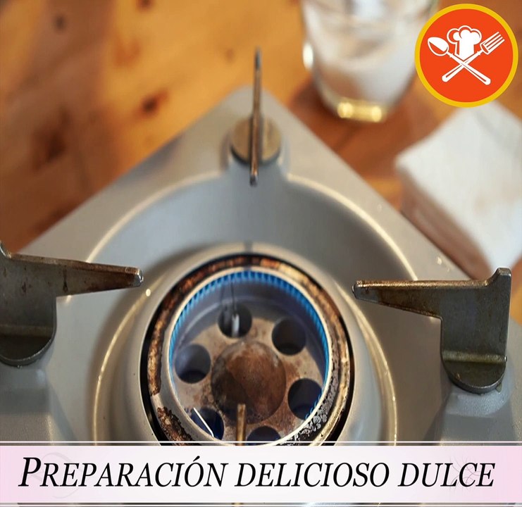Preparación Delicioso Dulce