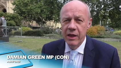 Ashford MP Damian Green tells KMTV 31st October must be a hard Brexit deadline