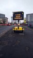 Preston speed safety sign urges motorists to stick to 50mph in a 30mph zone