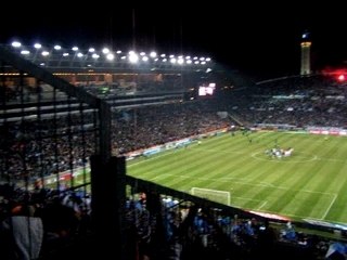 ambiance de fin de match, OM - PSG 07 - 08