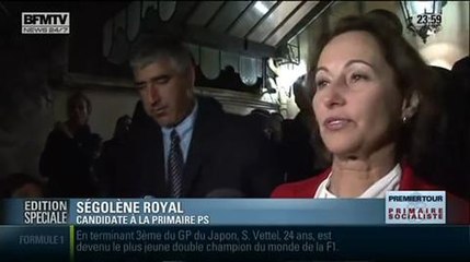 Ségolène Royal en pleurs