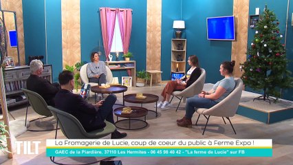 TILT - 16/12/2021 - 2/3 - La Fromagerie de Lucie coup de cœur du public à Ferme Expo !
