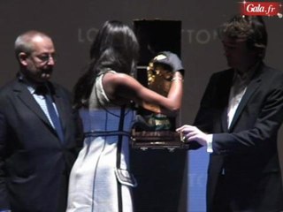 L'ex-top choisie par Vuitton pour présenter l'écrin du trophée