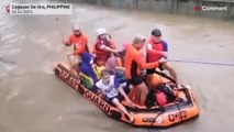 شاهد: فيضانات وخراب في الفلبين جراء إعصار 