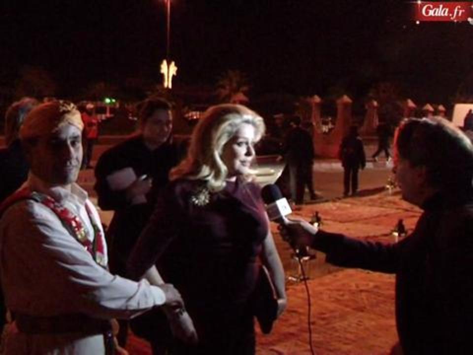 L'arrivée des stars au Palais Soleïman pour la soirée Dior