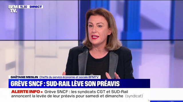 Grève SNCF: la CGT et Sud-Rail lèvent leur préavis pour samedi et dimanche