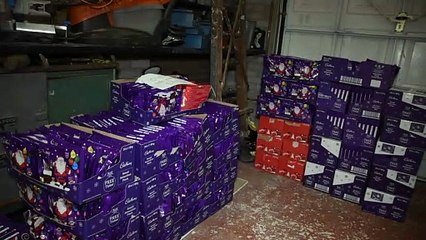 Man collects 1000 selection boxes for impoverished kids