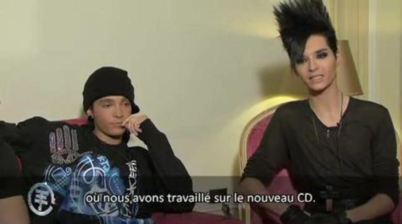 Tokio Hotel présente son dernier album Humanoid