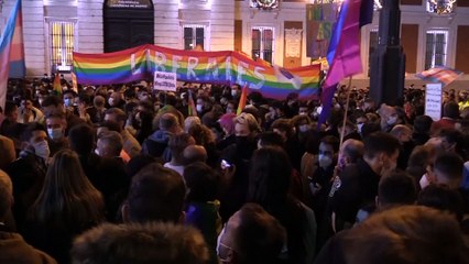 Διαδηλώσεις ΛΟΑΤΚΙ στους δρόμους της Μαδρίτης