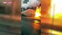 Sivas'taki termik santralde yangın çıktı
