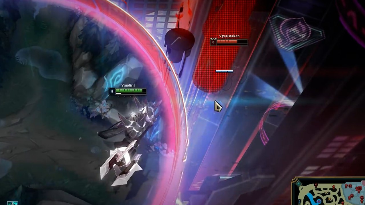 Mordekaiser Ult is sometimes fascinating...