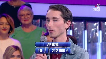 GALA VIDÉO - "J'ai fait le malin" : Arsène éliminé de N'oubliez pas les paroles