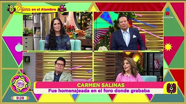 Carmen Salinas recibe homenaje en el foro donde trabajaba antes de morir