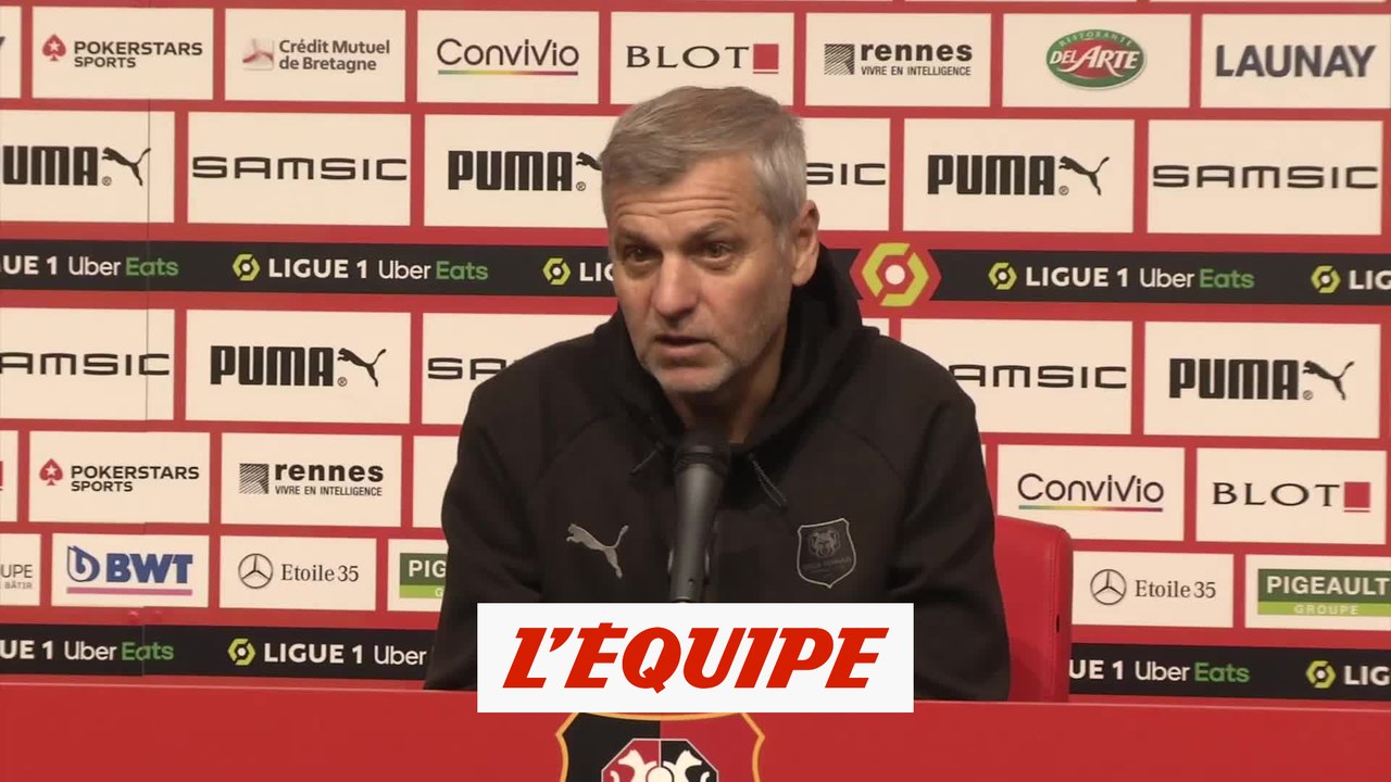 Genesio : « A quoi ça sert d'avoir le VAR ? » - Foot - Coupe - Rennes