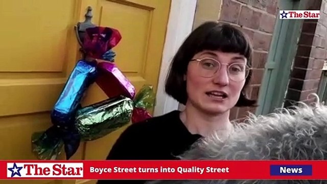 Residents of Boyce Street in Walkley have turned their road into Quality Street