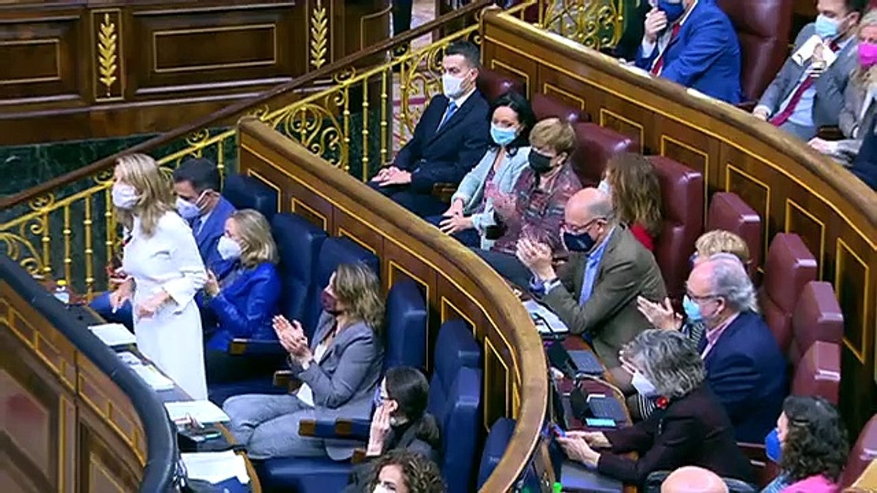 Yolanda Díaz advierte a Vox: "Si llegasen a gobernar tendrán huelgas y movilizaciones masivas"