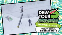 WATCH: 2021 Dew Tour Copper Men's Ski Slopestyle Qualifier, M/W Snowboard Superpipe Qual   Men's Snowboard Slopestyle Qual - Day 2 P2