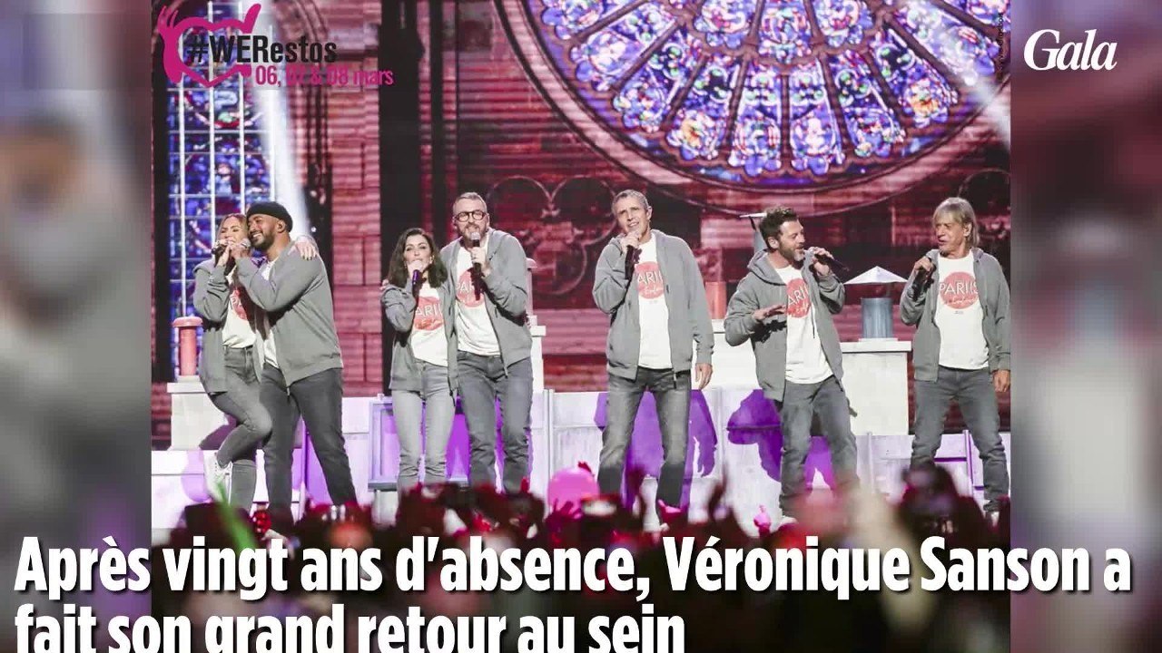 GALA VIDEO - PHOTO – Véronique Sanson de retour aux Enfoirés et bien entourée par les autres artistes