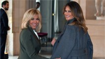 GALA VIDEO - Brigitte Macron et Melania déjeunent ensemble à Caen