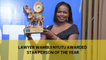 Lawyer Wambui Nyutu awarded Star Person of the year