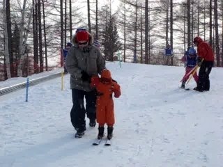 Premiers skis de Soren