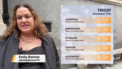 Liverpool weather update 161221