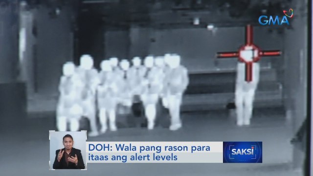 DOH: Wala pang rason para itaas ang alert levels | Saksi