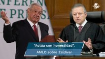 Arturo Zaldívar es honesto, íntegro y honrado, no podría decir lo mismo de otros ministros: AMLO