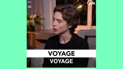 GALA VIDÉO - LAPSUS - TIMOTHÉE CHALAMET