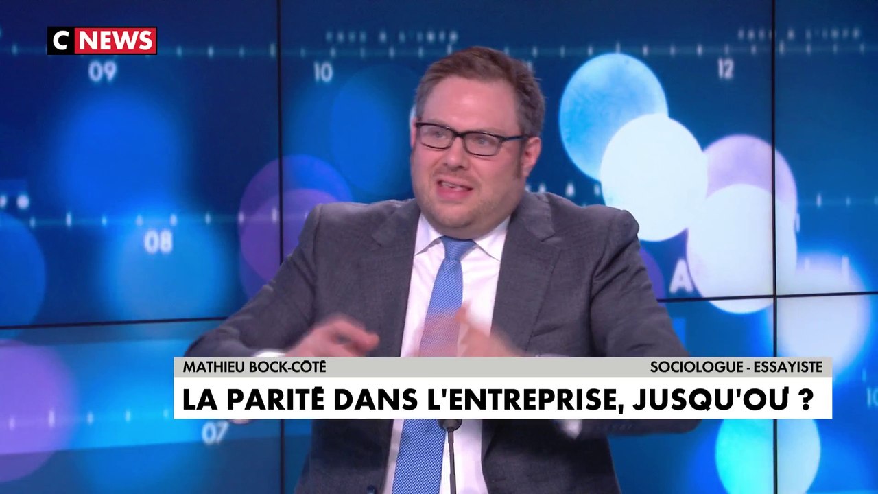 Mathieu Bock-Côté : «la disparité statistique est toujours interprétée comme une inégalité sexiste qu’il faudrait corriger»