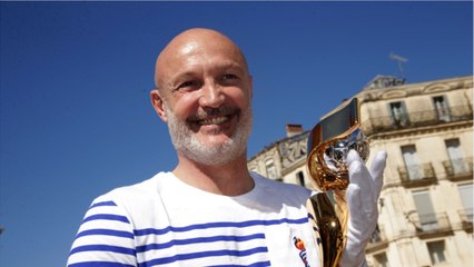GALA VIDEO - Mask Singer : Frank Leboeuf (Le Paon), cette fois où il a paradé sur le tapis rouge des Oscars