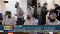 teleSUR Noticias 15:30 16-12: Ecuador: Evalúan cargos policiales por vínculos con el Narcotráfico