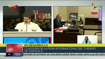 Clausura de la Feria Internacional del Turismo en Venezuela