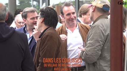 GALA VIDEO - Guillaume Canet, Pedro Almodovar, Mads Mikkelsen, casting de stars chez Lacoste à Roland-Garros