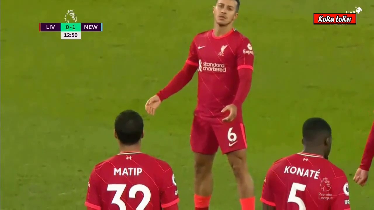 ملخص مباراة ليفربول و نيوكاسل يونايتد