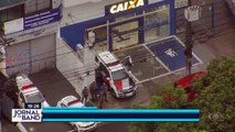 Um segurança foi preso por facilitar o roubo a uma agência bancária na em São Paulo.
