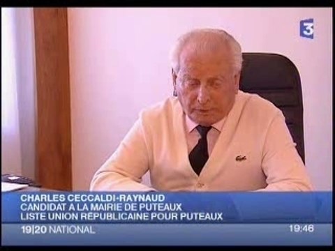 JT France 3 National - Puteaux la guerre des Ceccaldi