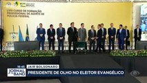 Pré-candidato do PSDB, João Doria apresentou a equipe econômica para a campanha. Bolsonaro esteve na posse do ministro do STF e tenta se aproximar de evangélicos.