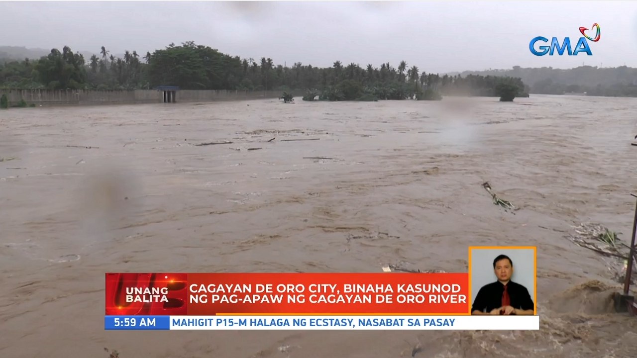 Cagayan de Oro City, binaha kasunod ng pag-apaw ng Cagayan de Oro River | UB