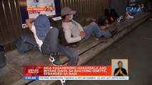 Mga pasaherong nakansela ang biyahe dahil sa bagyong Odette, stranded sa NAIA | UB