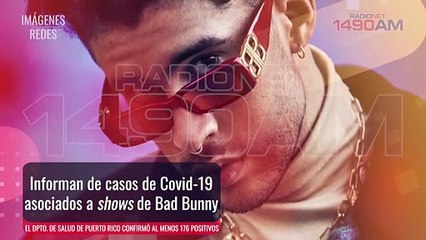 Brote de contagios en concierto de Bad Bunny