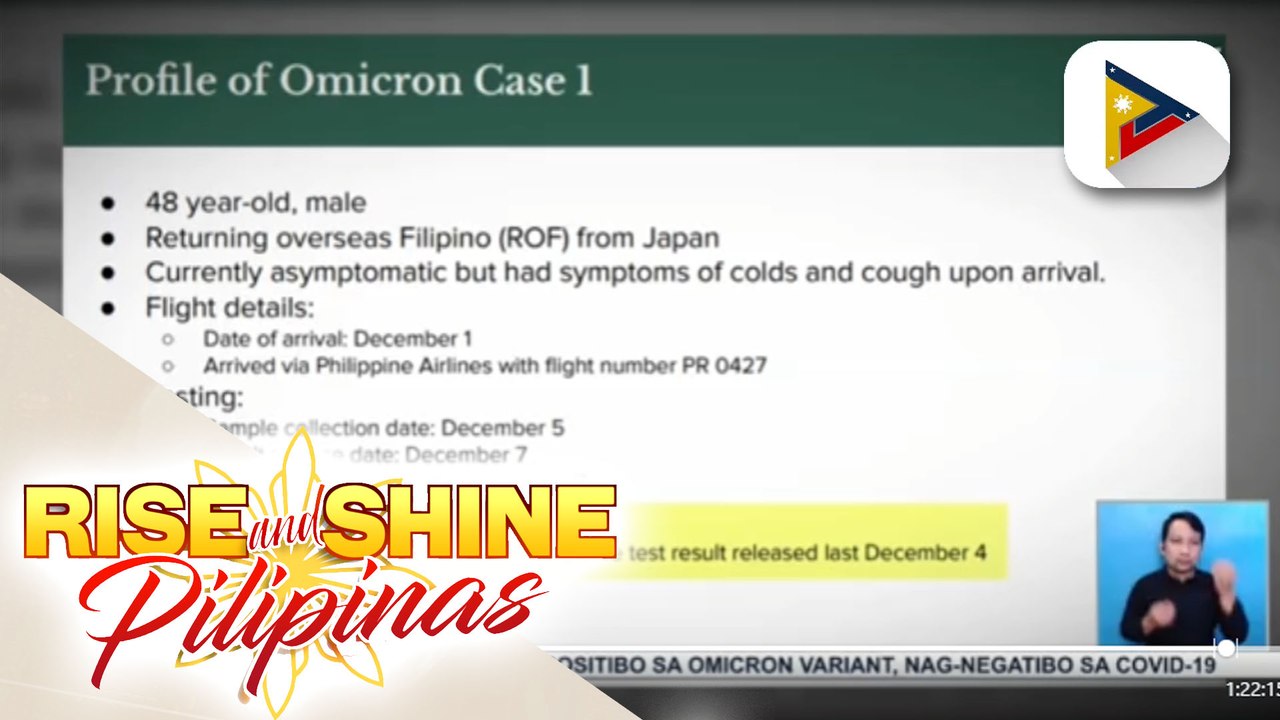 7 sa 8 close contacts ng dalawang nagpositibo sa Omicron variant, nag-negatibo sa COVID-19