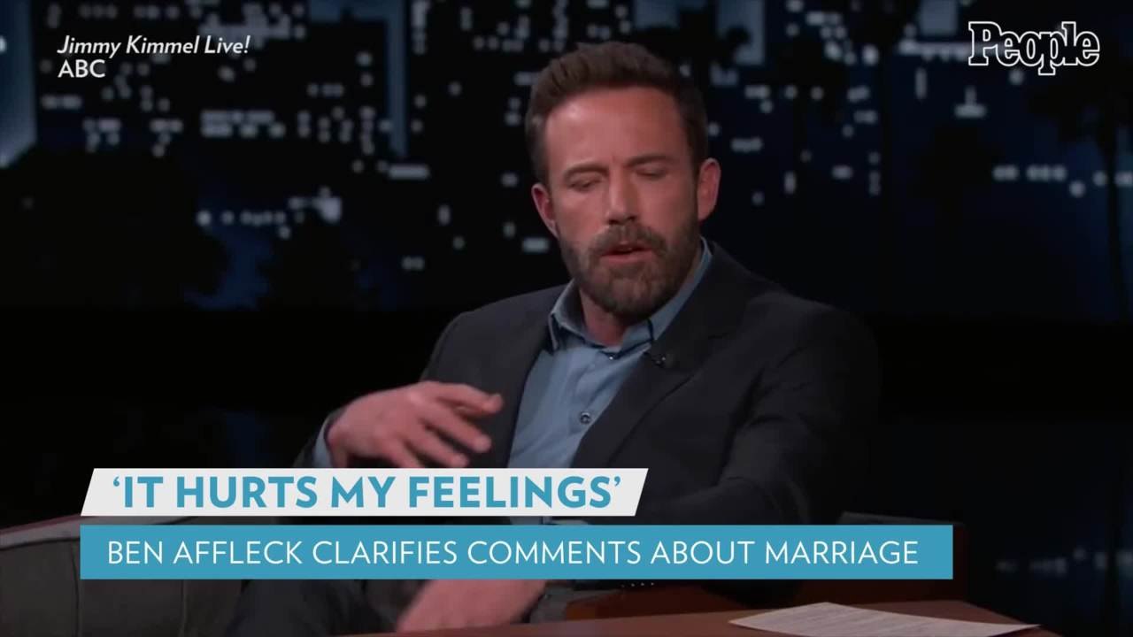 Ben Affleck Addresses Jennifer Garner Divorce Comments: 'The Exact Opposite of Who I Am'