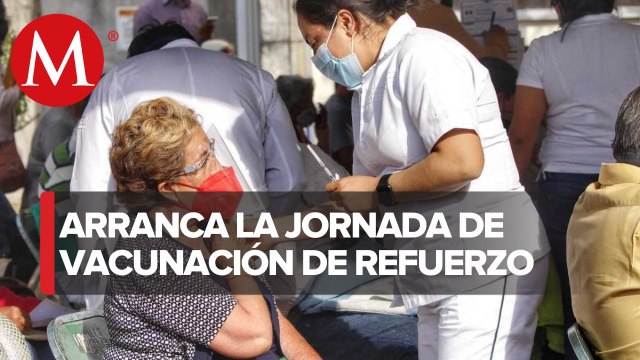 En Aguascalientes comienza la vacunación de refuerzo para adultos mayores