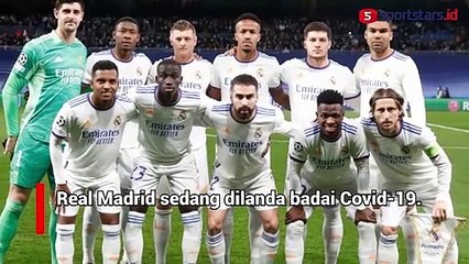 Real Madrid Dilanda Badai Covid-19 Usai 6 Pemain Dinyatakan Positif