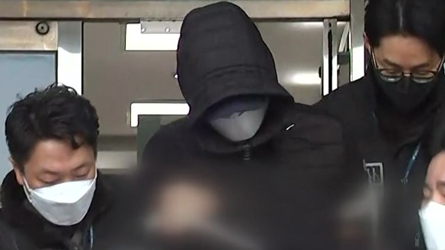 '성관계 불법 촬영' 리조트 회장 아들 구속 송치...질문엔 '묵묵부답' / YTN