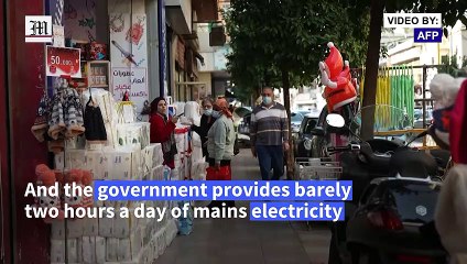 Santa closed: In Beirut, crisis snuffs out Christmas spirit